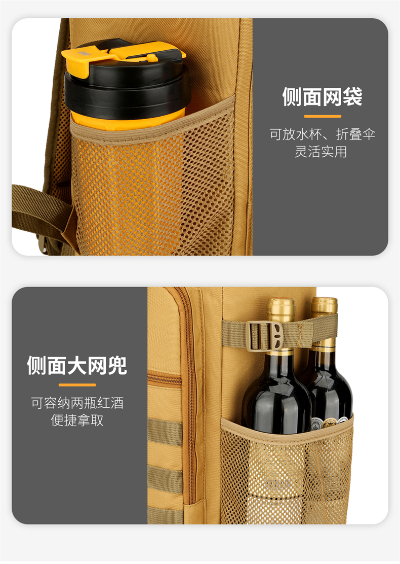 Custom Insulated Tote Bag Wholesale - Waterproof & Thermal, OEM Cooler Bag with Multi-compartment - Image 9