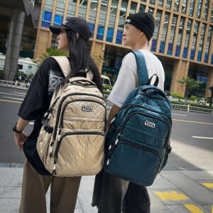 Bulk Fashion Student Backpack - Durable Laptop School Bag with Large Compartment (MOQ Available)